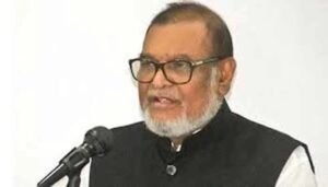 মুক্তিযোদ্ধা বিষয়ক মন্ত্রী আ ক ম মোজাম্মেল হক